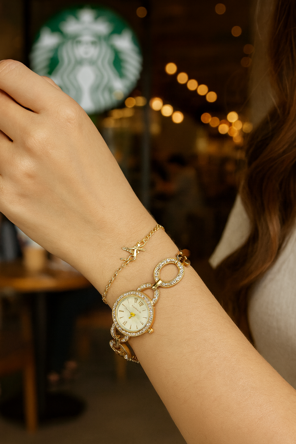 Set MOONGRASS Mariposa – Reloj + Joyería